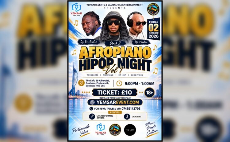 Afropiano – HipHop Night